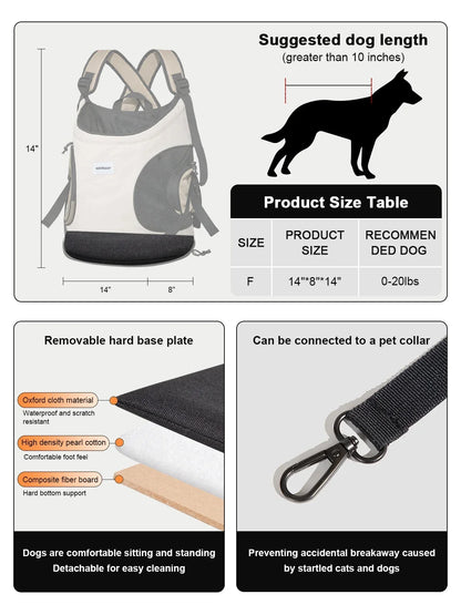 Breathable Pet Carrier Sling Bag – Portable & Comfortable for Cats & Small Dogs