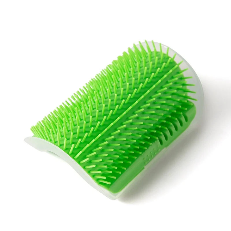 Kitty Corner Scratcher - Self Grooming & Massage Brush
