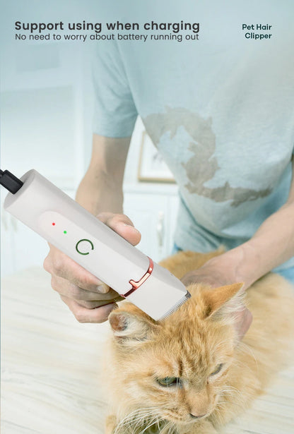 4-in-1 Electric Pet Grooming Kit | Trimmer, Clippers & Nail Grinder Pet