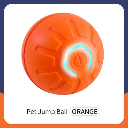 Smart Interactive Pet Ball – USB Rechargeable, Moving & Bouncing Toy