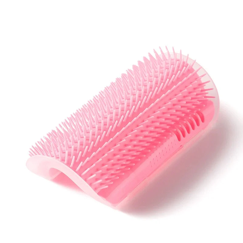 Kitty Corner Scratcher - Self Grooming & Massage Brush