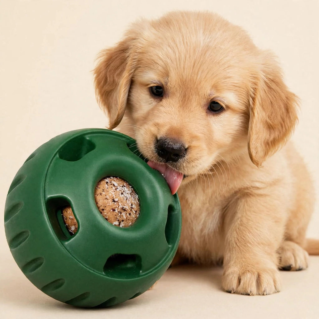 Pupsicle Enrichment Ball with Silicone Mold - Frozen Treat Toy for Anxiety & Boredom