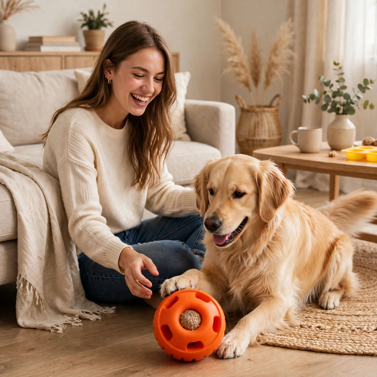 Pupsicle Enrichment Ball with Silicone Mold - Frozen Treat Toy for Anxiety & Boredom